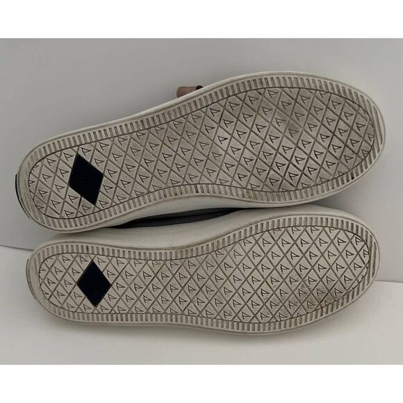 Sperry Top Sider Ribbon Laced Boat Sneakers Gray Women’s 8.5 - Picture 9 of 13